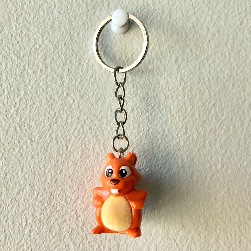 ❤️ Toy Squirrel Keychain - Picture 1 of 4